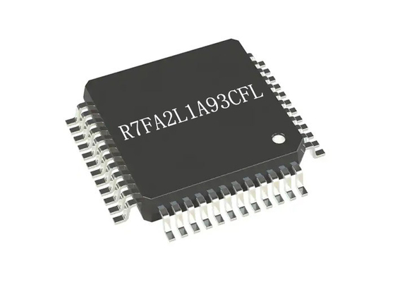 میکروکنترلر MCU R7FA2L1A93CFL میکروکنترلرهای 32 بیتی تراشه تک هسته ای LQFP48