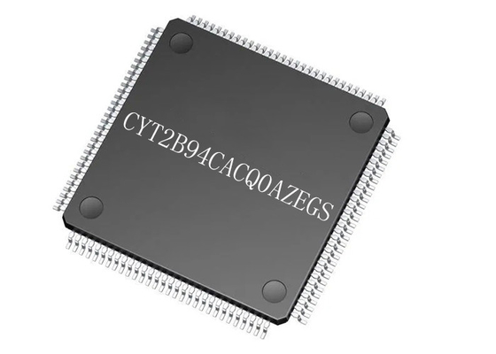 IC 80-LQFP میکروکنترلرهای 32 بیتی دو هسته ای جاسازی شده CYT2B94CACQ0AZEGS