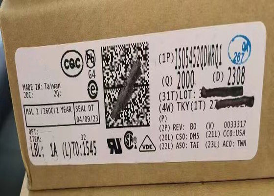 ISO5452QDWRQ1 2.7A 5.5A گیت درایور آی سی کوپلینگ خازنی 5700Vrms 1 کانال 16-SOIC