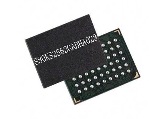 S80KS2562GABHA023 تراشه مدار مجتمع 24-VBGA 256 مگابیت آی سی حافظه شبه SRAM