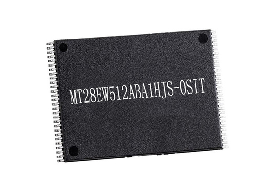 تراشه مدار مجتمع MT28EW512ABA1HJS-0SIT IC حافظه موازی NOR تعبیه شده 56-TSOP