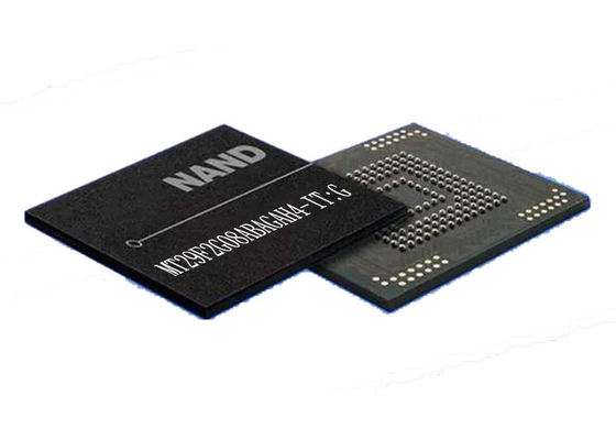 آی سی حافظه فلش ناهمزمان NAND 2 گیگابیت موازی MT29F2G08ABAGAH4-IT:G 63-VFBGA