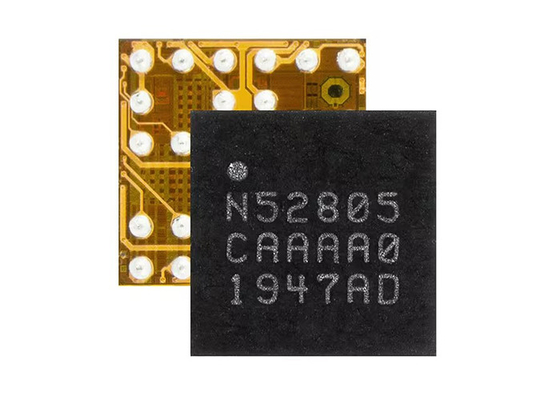 IC کم مصرف BT NRF52805-CAAA-R7 2.4GHz 2Mbps فرستنده و گیرنده RF IC سطحی