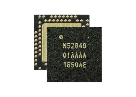 73-VFQFN سیستم RF پایه روی تراشه آی سی فرستنده گیرنده NRF52840-QIAA-F-R
