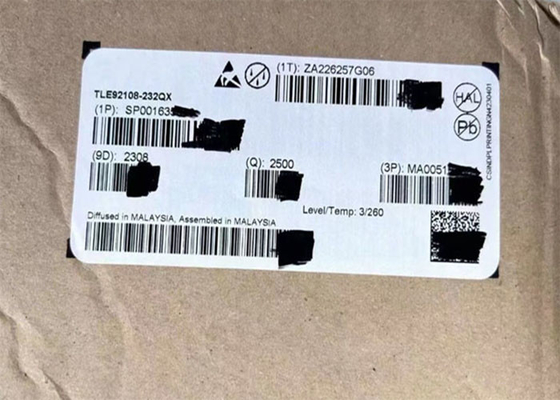 TLE92108-232QX چیپ مدار یکپارچه غیر معکوس نیمه پل دروازه راننده IC 48-VFQFN