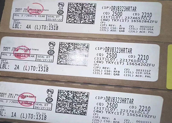 تراشه مدار یکپارچه DRV8323HRTAR سه فاز درایور دروازه هوشمند 40-WQFN