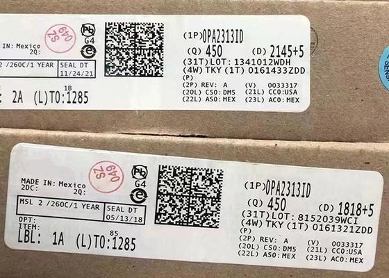 تراشه مدار یکپارچه OPA2313ID تقویت کننده عمومی هدف 2 مدار راه آهن به راه آهن 8-SOIC