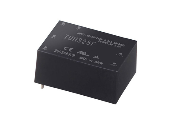 ماژول 6-DIP TUHS25F12 12V 2.1A تبدیل کننده های AC DC بسته شده ، تراشه مدار یکپارچه