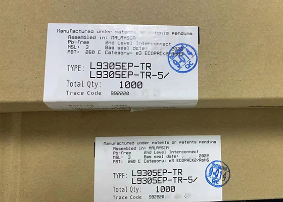 درایورهای دروازه L9305EP درایورهای دریچه 4 کانال خودرو HSSOP36 تراشه مدار یکپارچه