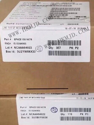 رشته برنامه نویسی قابل دسترسی EP4CE10U14I7N 1.2V 200MHz Cyclone IV E تراشه FPGA 414kbit