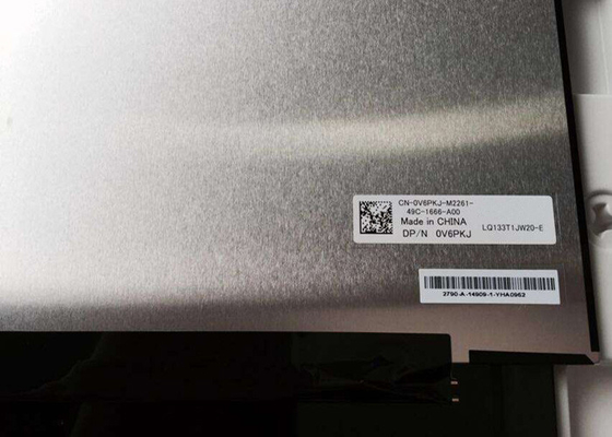 تراشه مدار یکپارچه LQ133T1JW20 13.3 اینچ ماژول LCD با WLED Backlight
