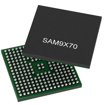 میکروکنترلر MCU SAM9X75T-I/4PB 800MHz 32Bit 1 هسته میکروپروسسر IC TFBGA240