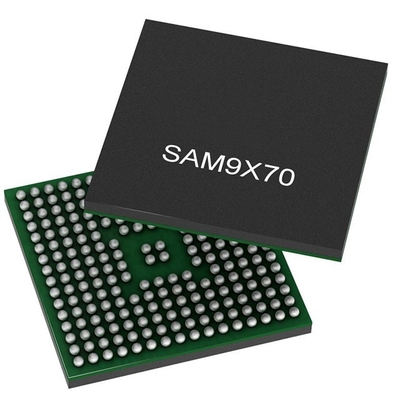 میکروکنترلر MCU SAM9X72T-I/4PB تا 800MHz 32Bit میکروپروسسر IC BGA240