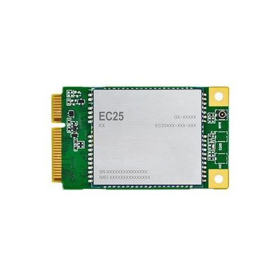 ماژول ارتباطات بی سیم EC25AFFA-MINIPCIE 150Mbps ماژول IoT/M2M بهینه شده LTE Cat 4