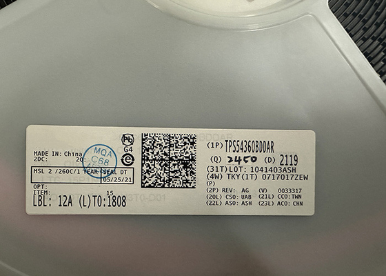 تراشه مدار یکپارچه TPS54360BDDAR 3.5A Step-Down DC DC Converter 8-PowerSOIC