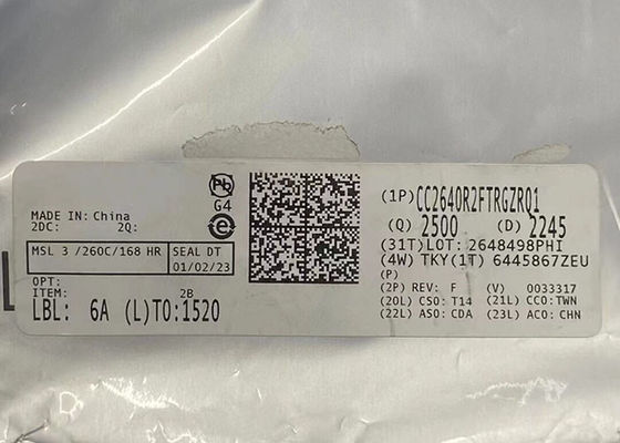 CC2640R2FTRGZRQ1 32 بیتی آرم کورتکس-M3 BT 5.1 کم انرژی MCU بی سیم با 128KB فلش