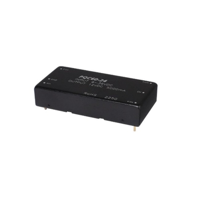 تراشه مدار یکپارچه PQC60-24-S24 خروجی های واحد تنظیم شده DC DC کنورتر