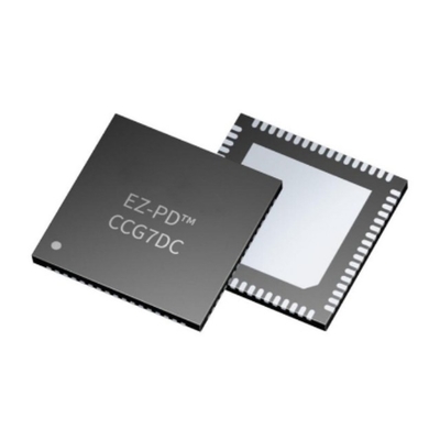 تراشه مدار یکپارچه CYPD727268LQXQT دو پورت USB-C تحویل برق و DC-DC کنترل کننده