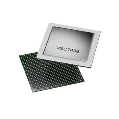 IC Ethernet VSC7438YIH-02 سوئیچ های Ethernet حامل 12 پورت 32G با عملکرد بالا