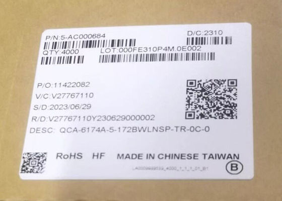 BT IC QCA6174A-5 عملکرد بالا دو باند 802.11ac بلوتوث 5.0 تک تراشه