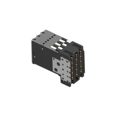 کانکتورهای 10154084-101LF گیرنده زاویه راست EXAMAX2 High Speed Backplane Connector