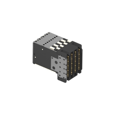 کانکتورهای 10153370-101LF EXAMAX2 112Gbps کانکتورهای Backplane با سرعت بالا 92Ω