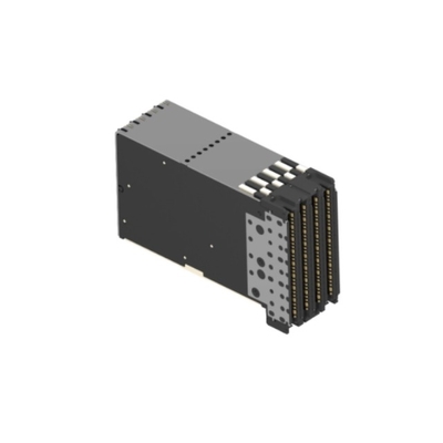 کانکتورهای 10158639-101LF 112Gbps EXAMAX2 High Speed Backplane Connector System 92Ω