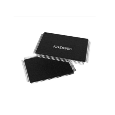 IC اترنت KSZ8995XA یکپارچه 5 پورت 10/100Mbps QoS Ethernet Switch PQFP-128