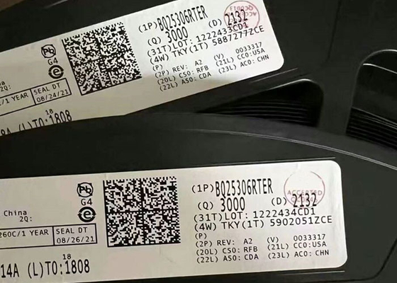 تراشه مدار یکپارچه BQ25306RTER شارژر باتری حالت سوئیچ مستقل WQFN-16