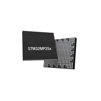 STM32MP257CAK3 میکروکنترلر MCU سرعت بالا 32 بیتی دو هسته ای 400MHz MPU جاسازی شده