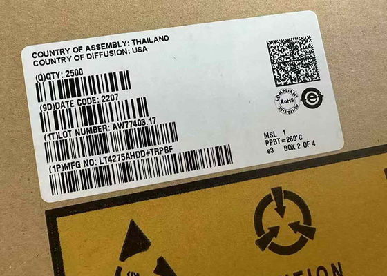 چیپ مدار یکپارچه LT4275AHDD#TRPBF کنترل کننده های PD بسته DFN-10