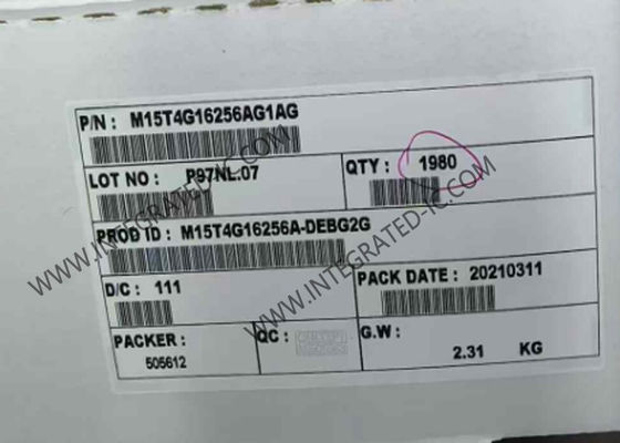 M15T4G16256A  DEBG2G حافظه IC تراشه 933MHz DDR3 SDRAM حافظه تراشه BGA-96