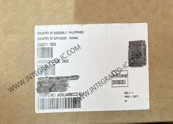 ADXL345BCCZ Sensor IC Ultra Low Power سه محور سرعت سنج دیجیتال بسته LGA-14