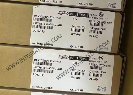 ICM-40608 حسگر IC عملکرد 6 محور MEMS MotionTracking IMU LGA-14 حسگرهای حرکت