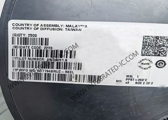 مبدل های آنالوگ به دیجیتال 6 کانال 6 کانال AD7794BRUZ کم کم توان 24 بیتی