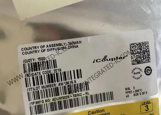 تراشه مدار یکپارچه ADUM5028-5BRIZ انتشار کم جدا شده DC DC کنورتر SOIC8