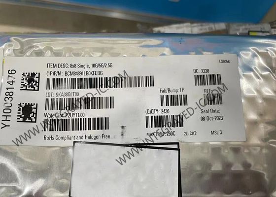 BCM84891LB0KFEBG اترنت IC 6A تک پورت اترنت CMOS آی سی فرستنده گیرنده BGA81