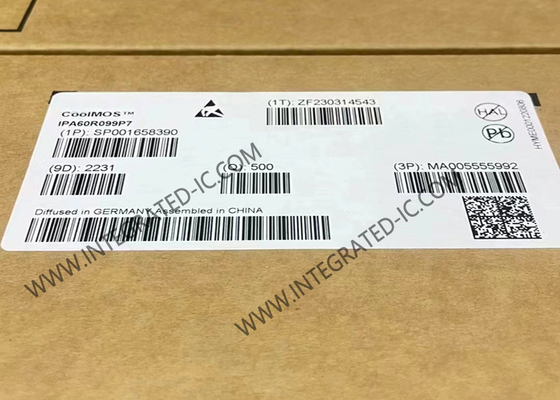 IPA60R099P7 ترازستورهای MOSFET N-Channel Power PG-TO220-3
