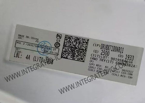 تراشه مدار یکپارچه DRV8871DDARQ1 50V 3.6A راننده موتور پل H