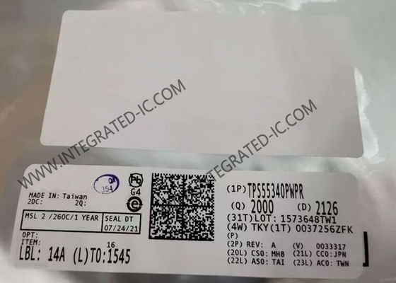 آی سی مدیریت برق TPS55340PWPR 2.9V DC DC رگولاتور سوئیچینگ 14-HTSSOP