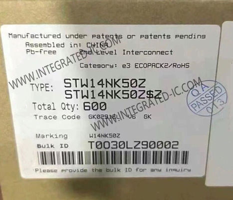 STW14NK50Z ترازستورهای N-Channel MOSFET