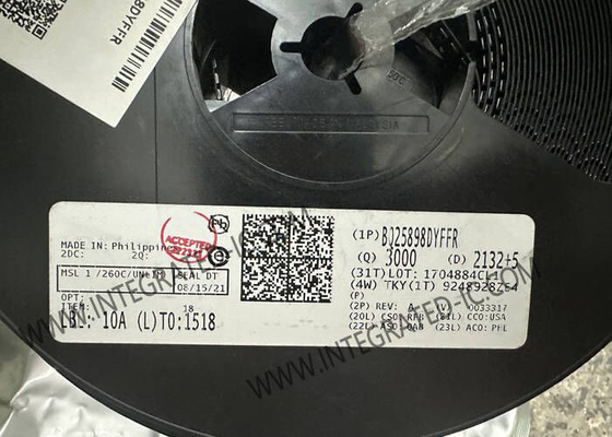 BQ25898DYFFR چیپ مدار یکپارچه 4A حالت سوئیچ شارژ باتری بوک DSBGA-42