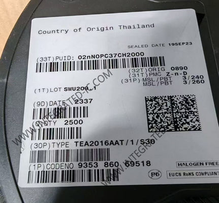 چیپ مدار یکپارچه TEA2016AAT کنترلگر دیجیتال برای منبع برق رزونانت با کارایی بالا