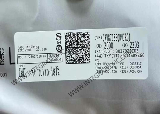 تراشه مدار یکپارچه DRV8718SQRVJRQ1 رانندگان خودرو هوشمند نیمه پل کامل
