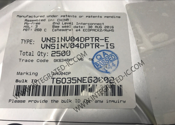 VNS1NV04DPTR تراشه مدار یکپارچه 40V 1.7A درایورهای دروازه MOSFET کاملاً محافظت شده