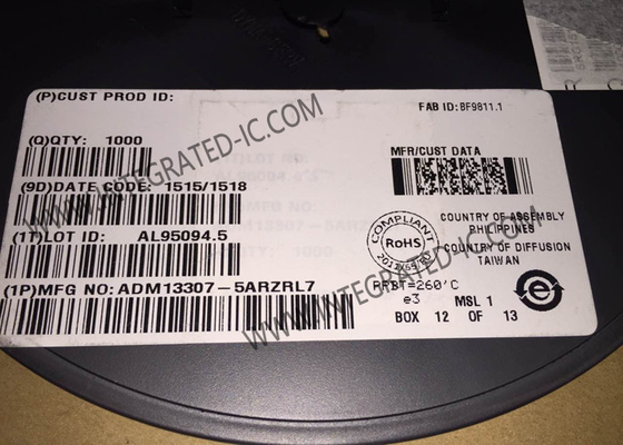 ADM13307-5ARZRL7 چیپ مدار یکپارچه سه ولتاژ نظارت 8-SOIC