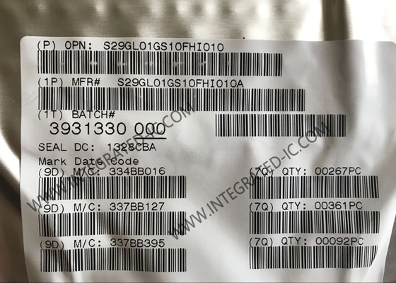 S29GL01GS10FHI010 حافظه IC تراشه 1Gbit موازی MIRRORBIT TM Eclipse NOR فلش حافظه IC