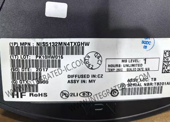 NIS5132MN4TXGHW تراشه مدار یکپارچه 12V 44Ω فیوز الکترونیکی بسته DFN-10
