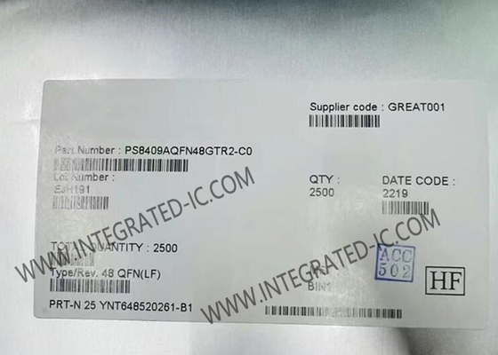 PS8409AQFN48GTR2-C0 چیپ مدار یکپارچه 6 Gbps HDMITM 2.0 Jitter Repeater Repeater