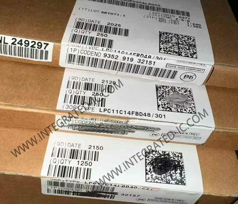 LPC11C14FBD48/301 میکروکنترلر MCU 32 بیتی تک هسته ای ARM Cortex-M0 MCU LQFP-48
